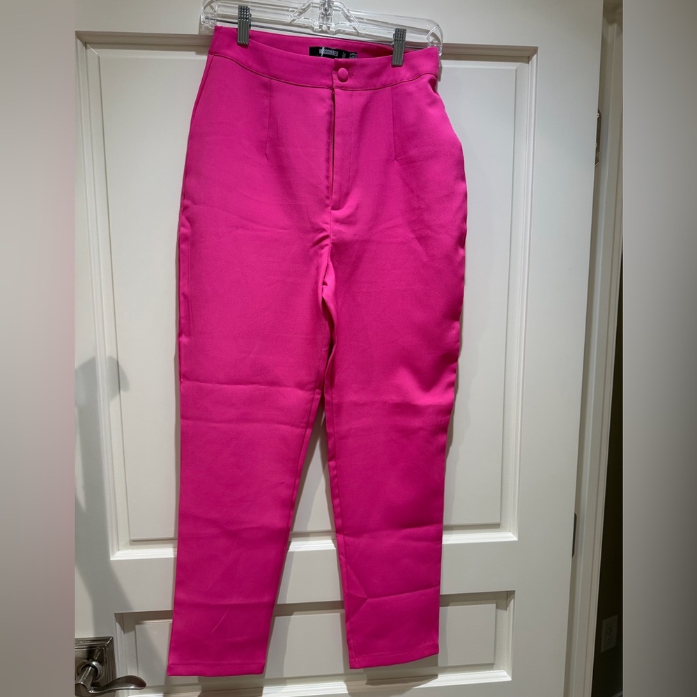 Misguided Pink Pants - Size 6 - Like New!! - Picture 2 of 4